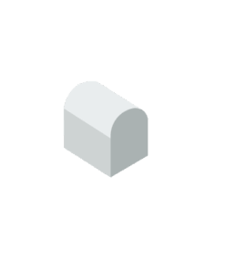 4-6-8 Bullnose Mail Box