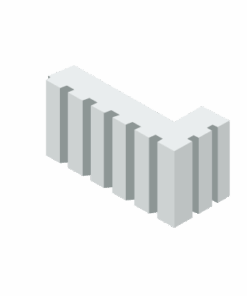 4-8-16 Veneer Corner Return 4-Rib