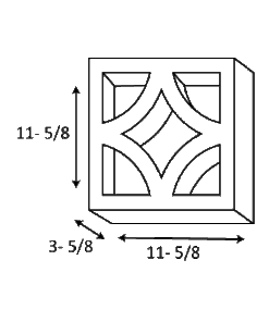 Alternative view of 4-12-12 Diamond-In-Square (#377)