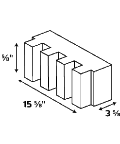 Alternative view of 4-8-16 Veneer 4-Rib Deep