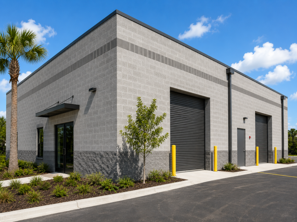 Concrete Block CMU applications for commercial, industrial, municipal, and contractor projects by A-1 Block Corporation | A1Block.com
