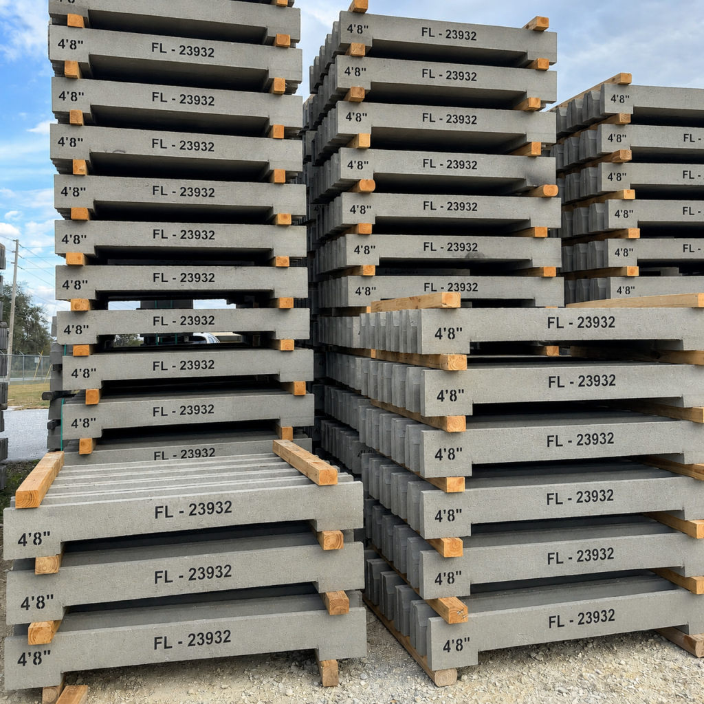 Precast Concrete Headers by A-1 Block Corporation | Concrete Door and Entry Headers for Residential and Multifamily Projects | A1Block.com